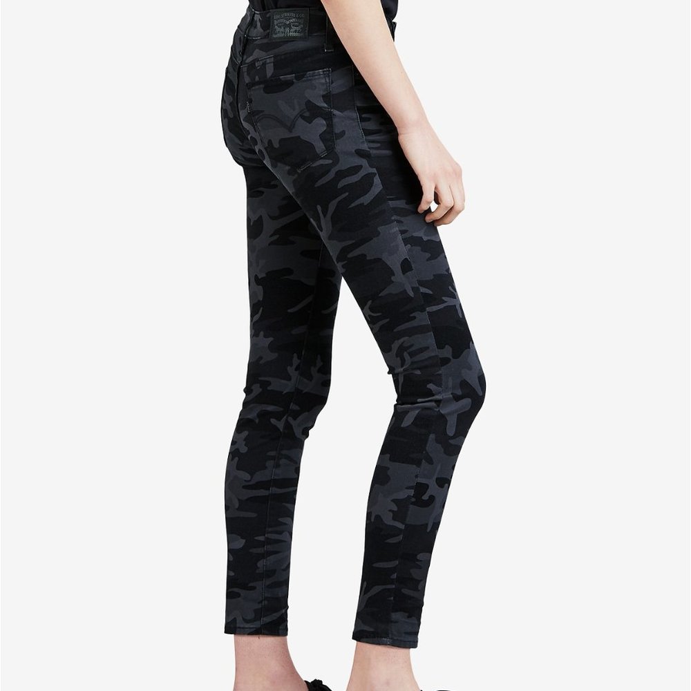 NWT Levi’s 711 Skinny Ankle Jeans 10 / 30 Camo - Picture 4 of 13